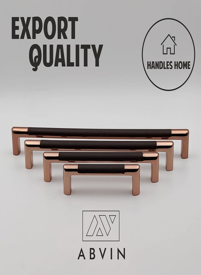 ABVIN Texture Rosegold Cabinet Handles for Cabinet Hardware, Furniture Pulls for Doors, Cabinets, Cupboards & Drawers - Cocacola Finish - 1 pcs (4.1 inch) - Image 4